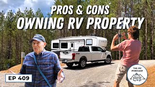 Pros and Cons of Owning RV Land