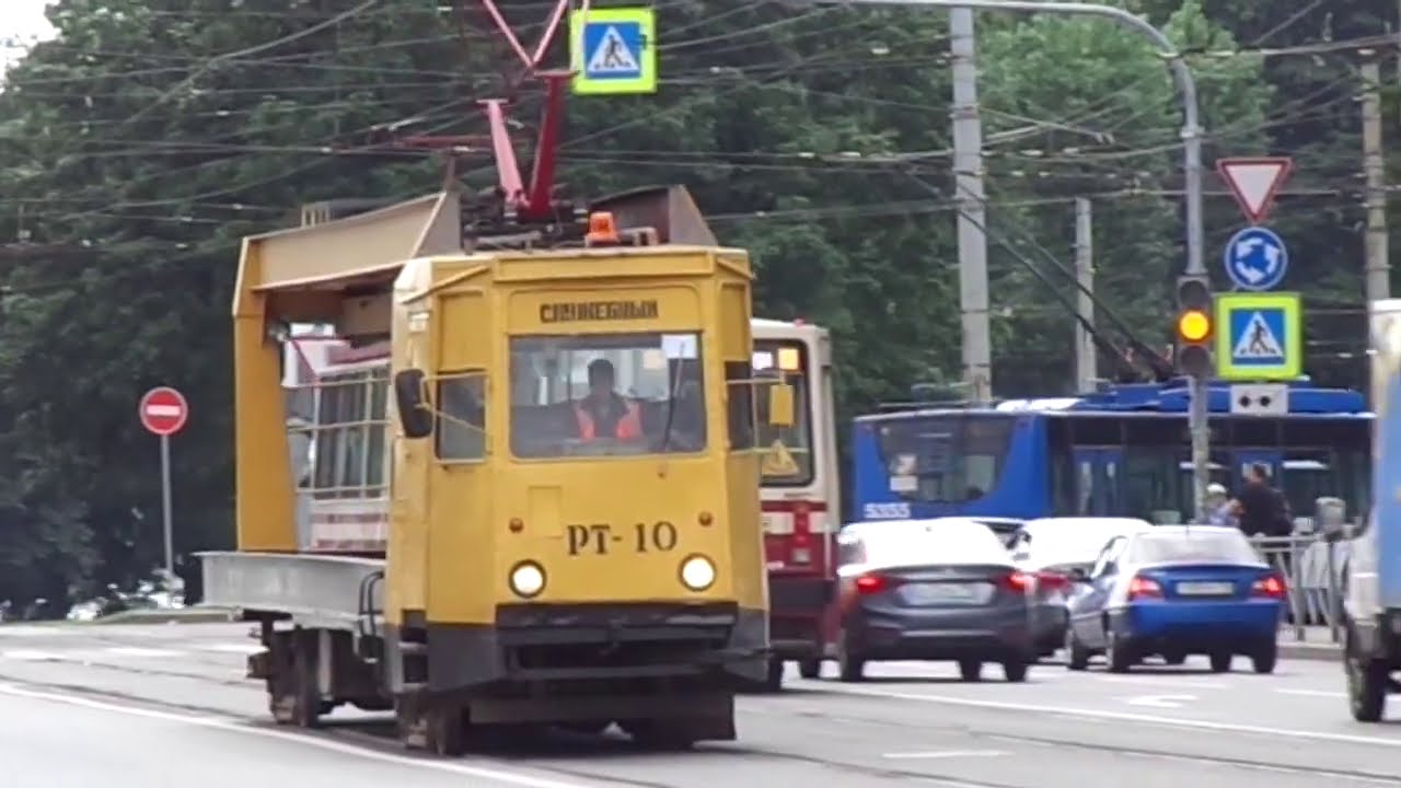 Грузовой трамвай с 