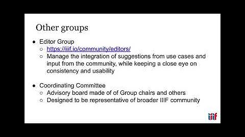 2021 Annual Conference - Welcome to the IIIF Community