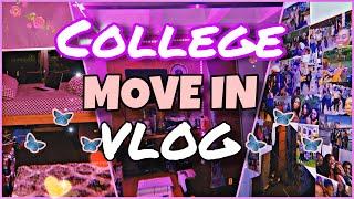 COLLEGE MOVE-IN VLOG *FRESHMAN 2020 |  *PANDEMIC EDITION