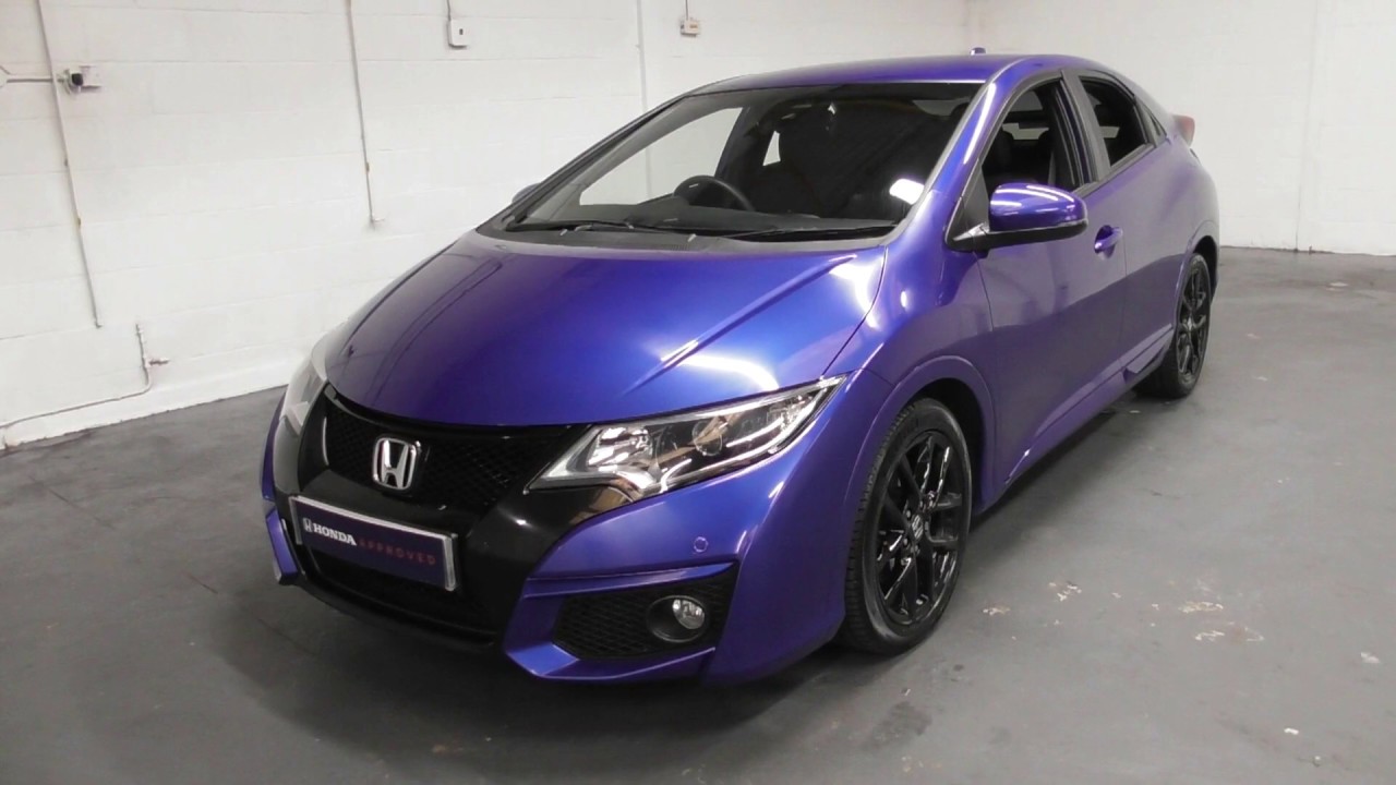 Honda CIVIC 1.4 I-VTEC SPORT finished in Brilliant Sporty Blue Metallic