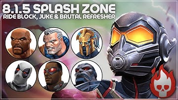 MCOC Act 8.1.5 - Splash Zone, Ride Block, Juke & Brutal Refresher - Wasp
