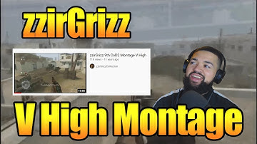 Kaai 08 Reacts to zzirGrizz 9th CoD2 Montage V High