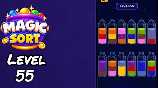 Magic Sort Level 55 Walkthrough