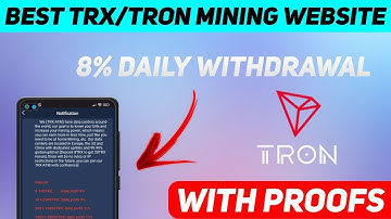 Best TRX/USDT Mining Site | USDT Mining Site | How to Mine FREE TRX/USDT on Mobile | Trx Mining Site