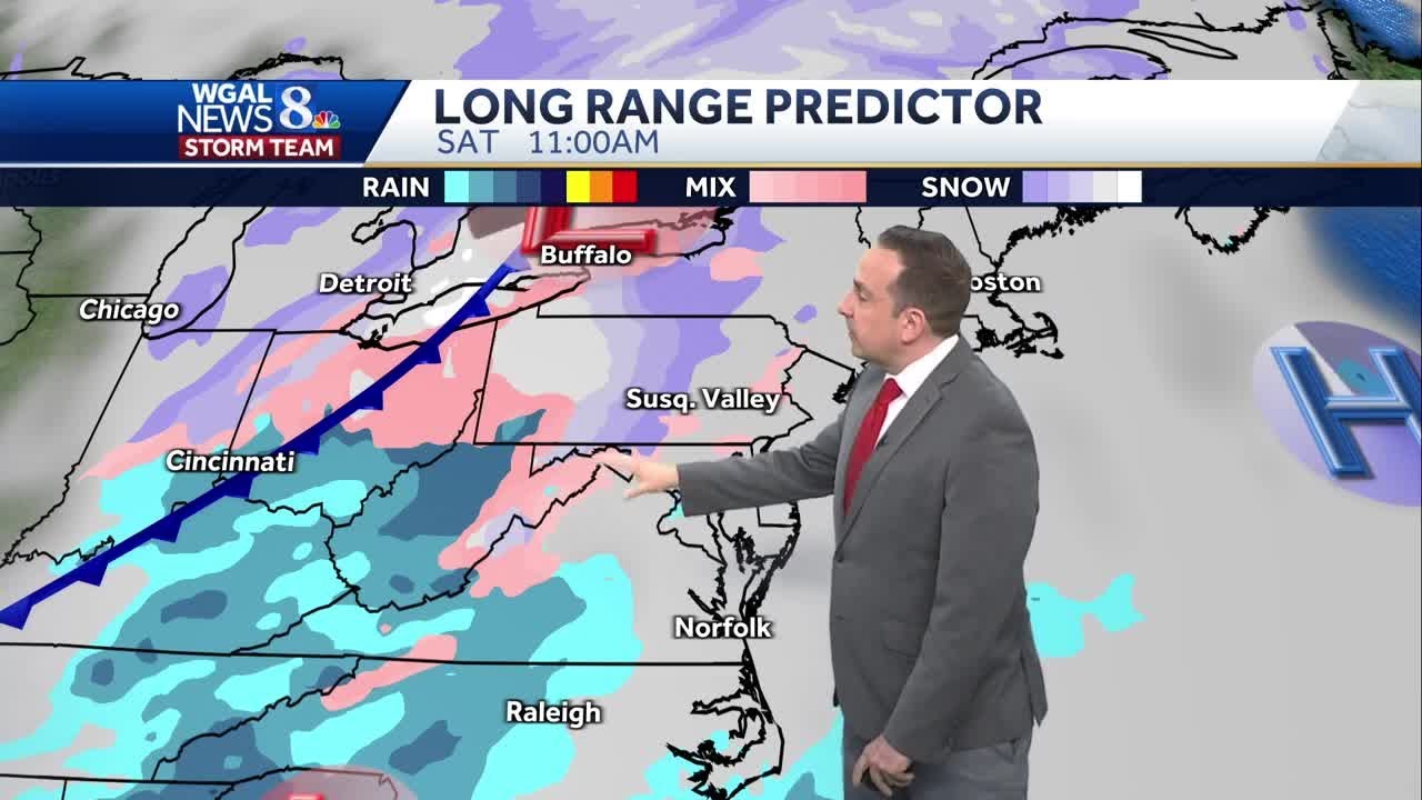 Hour-by-hour snow forecast for Saturday, Sunday - YouTube