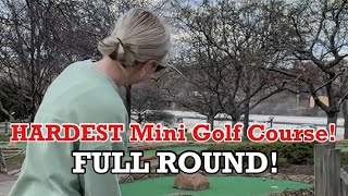 We played one of the HARDEST Mini Golf Course | Mini Golf Tournament | FULL ROUND screenshot 5