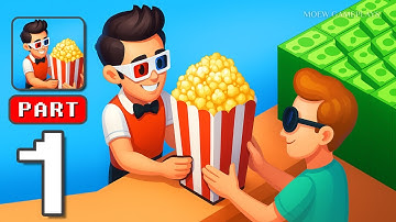 My Cinema World - Gameplay Walkthrough Part 1 - Expanding My Cinema Business (iOS, Android)
