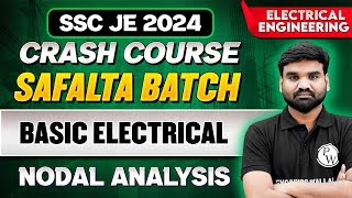 SSC JE Crash Course 2024 | Basic Electrical | Nodal Analysis | Electrical Engineering