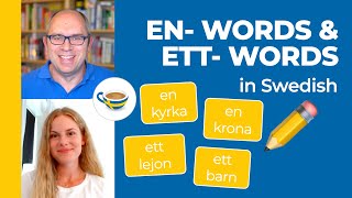 Swedish grammar | EN- words and ETT- words