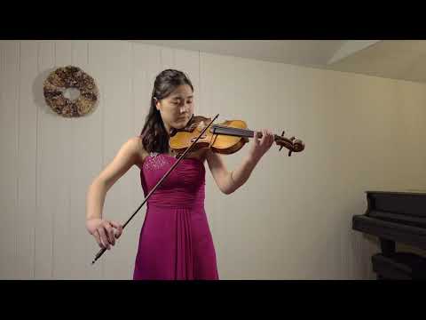 Coco Tomita  - Ysaye Sonata for Solo violin No.6 in E major Op.27 No.6