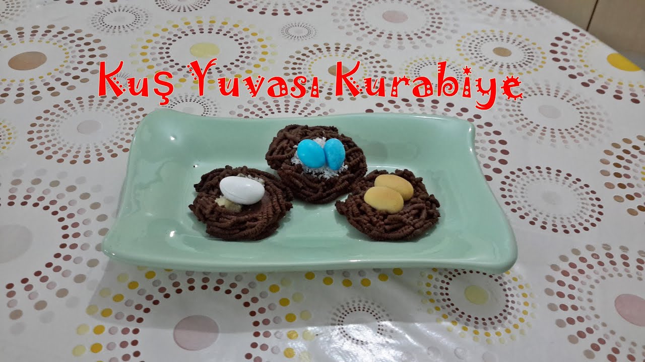 Kuş Yuvası Kurabiye YouTube