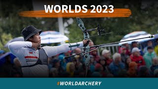 Arif Pangestu v Fumiya Saito - recurve men quarterfinal 1 | Berlin 2023 World Championships