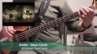 [Charlie Chaplin Song] Smile - Bass Cover 🎧   (play along with chords) Resimi