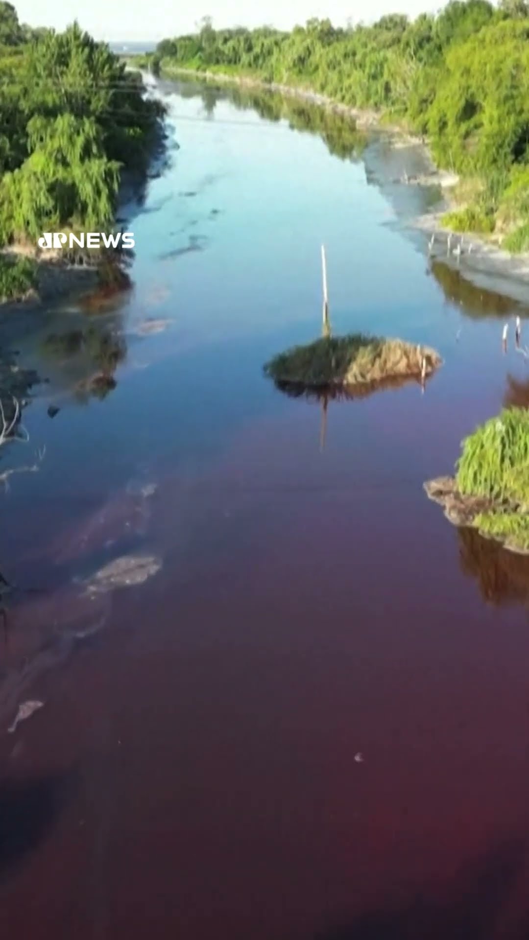 Rio de Sangue: coloração de rio em Buenos Aires assusta população