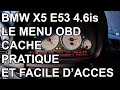 BMW X5 E53 - Menu OBD caché
