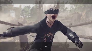 NieR:Automata Route C(2B/9S): Chapter 11: Full-scale Assault/Final Wish -End- Loss/Memoria