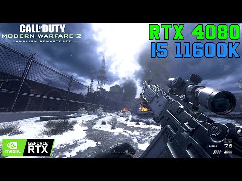 Call of Duty Modern Warfare 2 Remastered | RTX 4080 16GB ( 4K MAXIMUM SETTINGS )