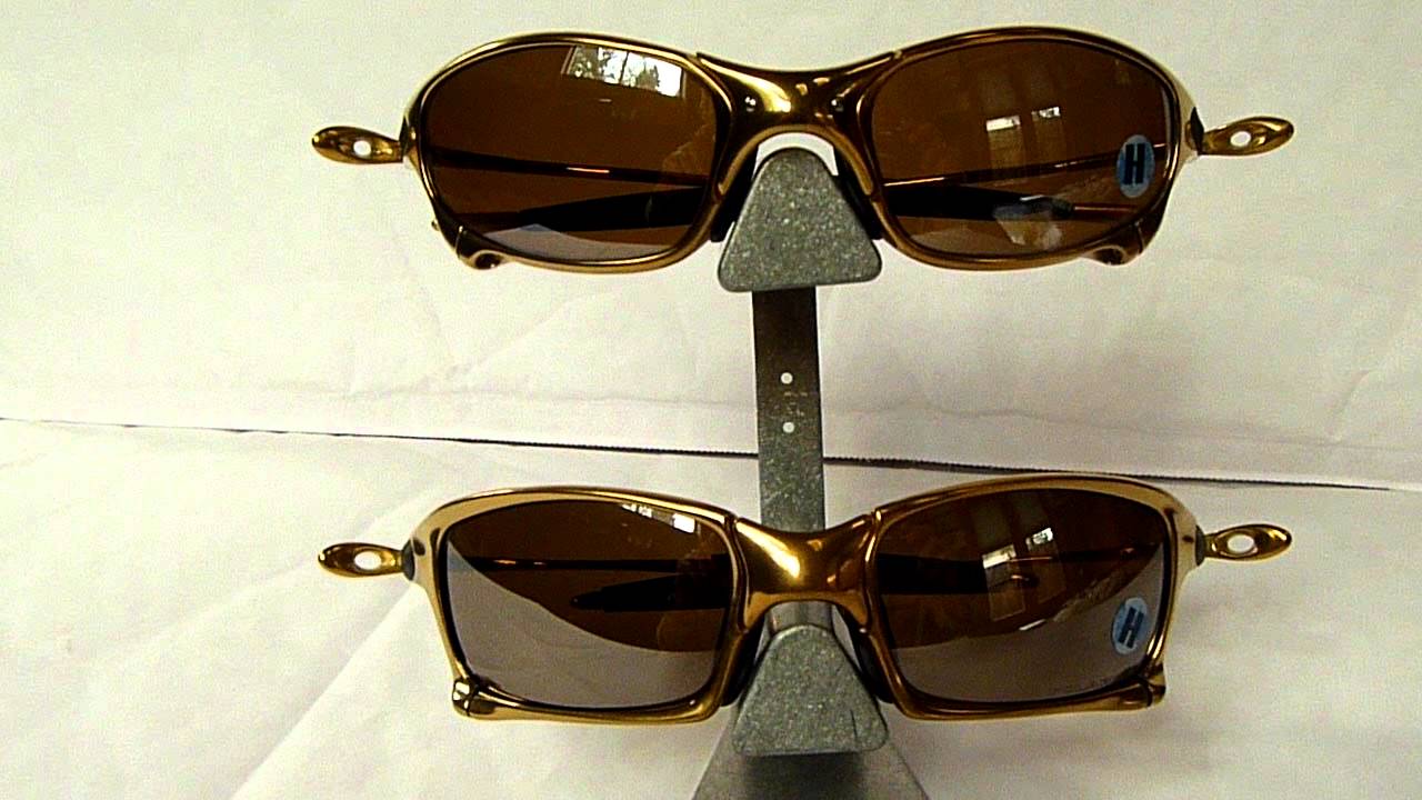 Limited Edition Oakley 24k Juliet vs 24k X Squared, Titanium Polarized Lens