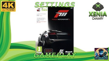 Forza Motorsport 3 | Xbox 360 Xenia Canary Settings Guide 2025 🏁🚗