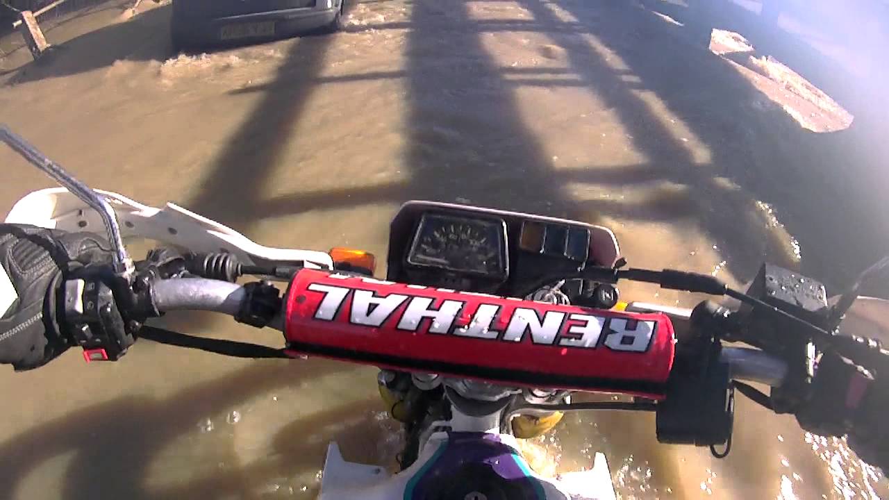 serow 250 for sale Yamaha XT225 Serow vs Aston Stream, flooded.
