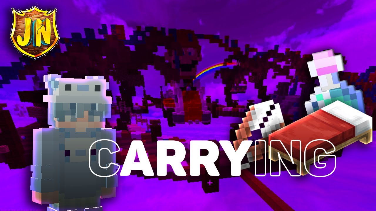 Carrying PROS in Jartex Ranked Bedwars YouTube