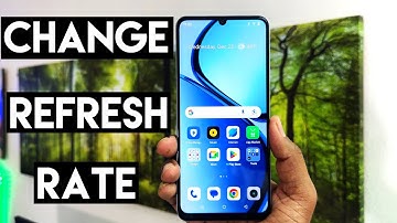 How to Change Display Refresh Rate on Realme Note 60 – Screen Refresh Rate
