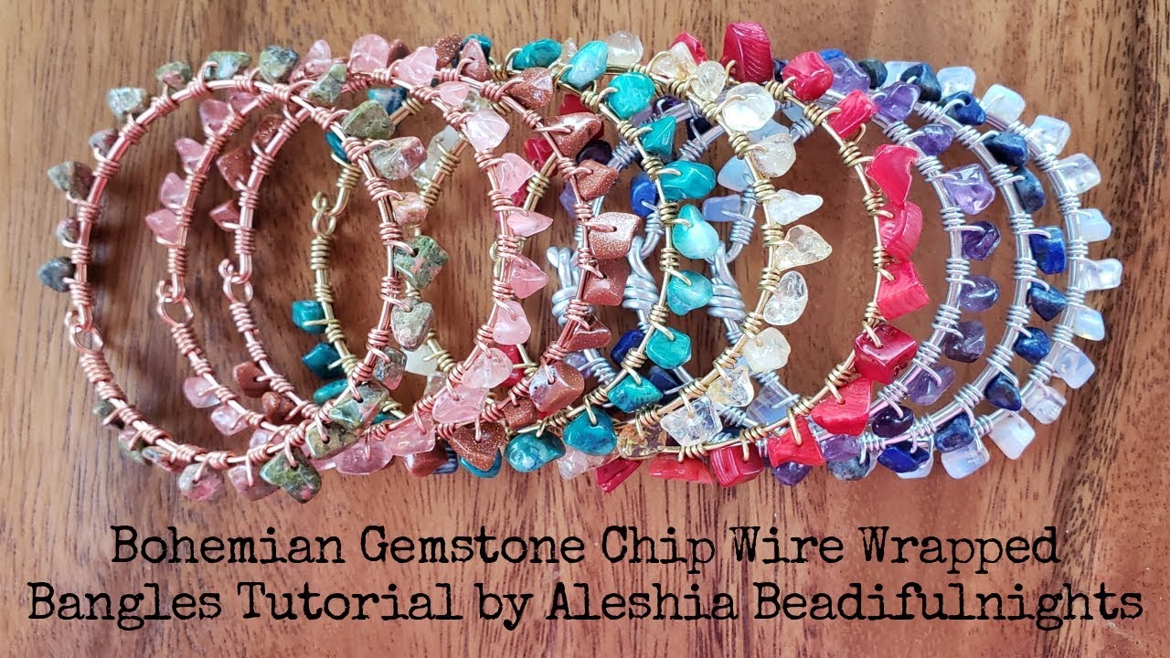 How to Make Wire Bracelets - wire wrapping, bangles, memory wire and more!