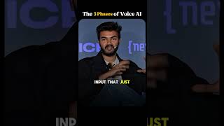 The 3 Phases of Voice AI #facts #shorts #Ai #education