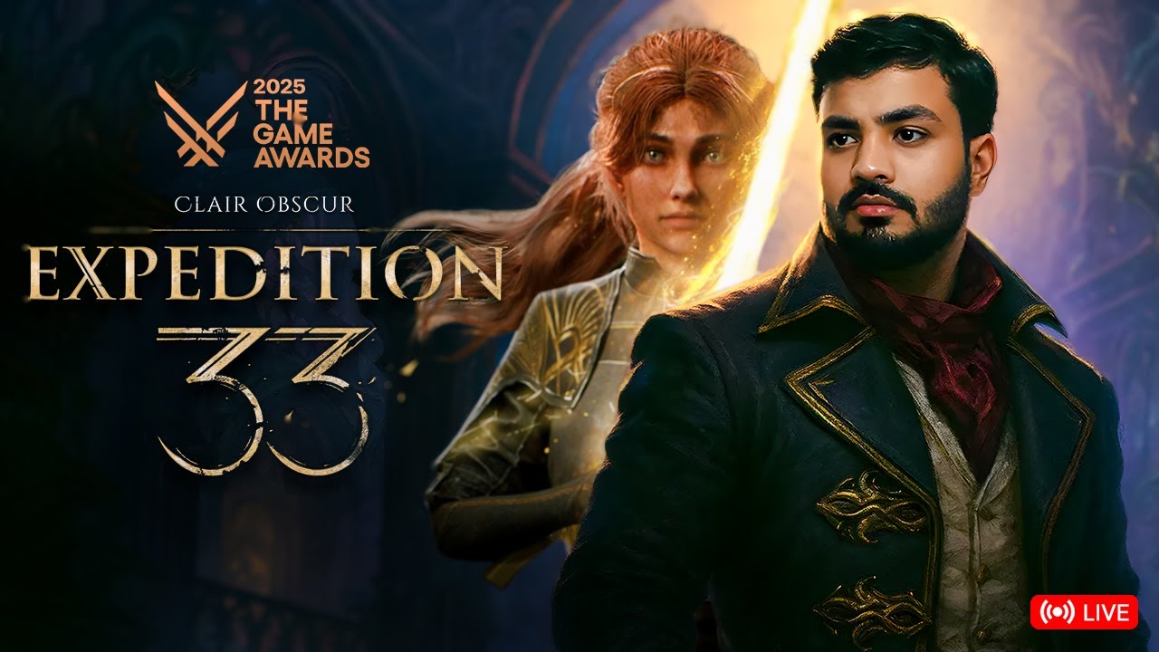 🔴[LIVE] Playing on EXPERT Settings 🎭🔥 | CLAIR OBSCUR: EXPEDITION 33 Part-4 Live Hindi-English