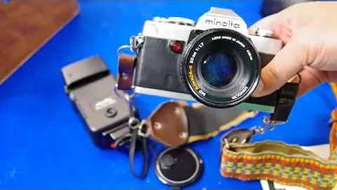 Minolta XG7 vintage camera Overview