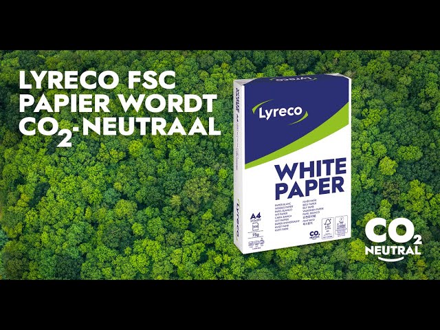 Watch Lyreco FSC papier is nu C02 Neutraal! (NL) on YouTube.