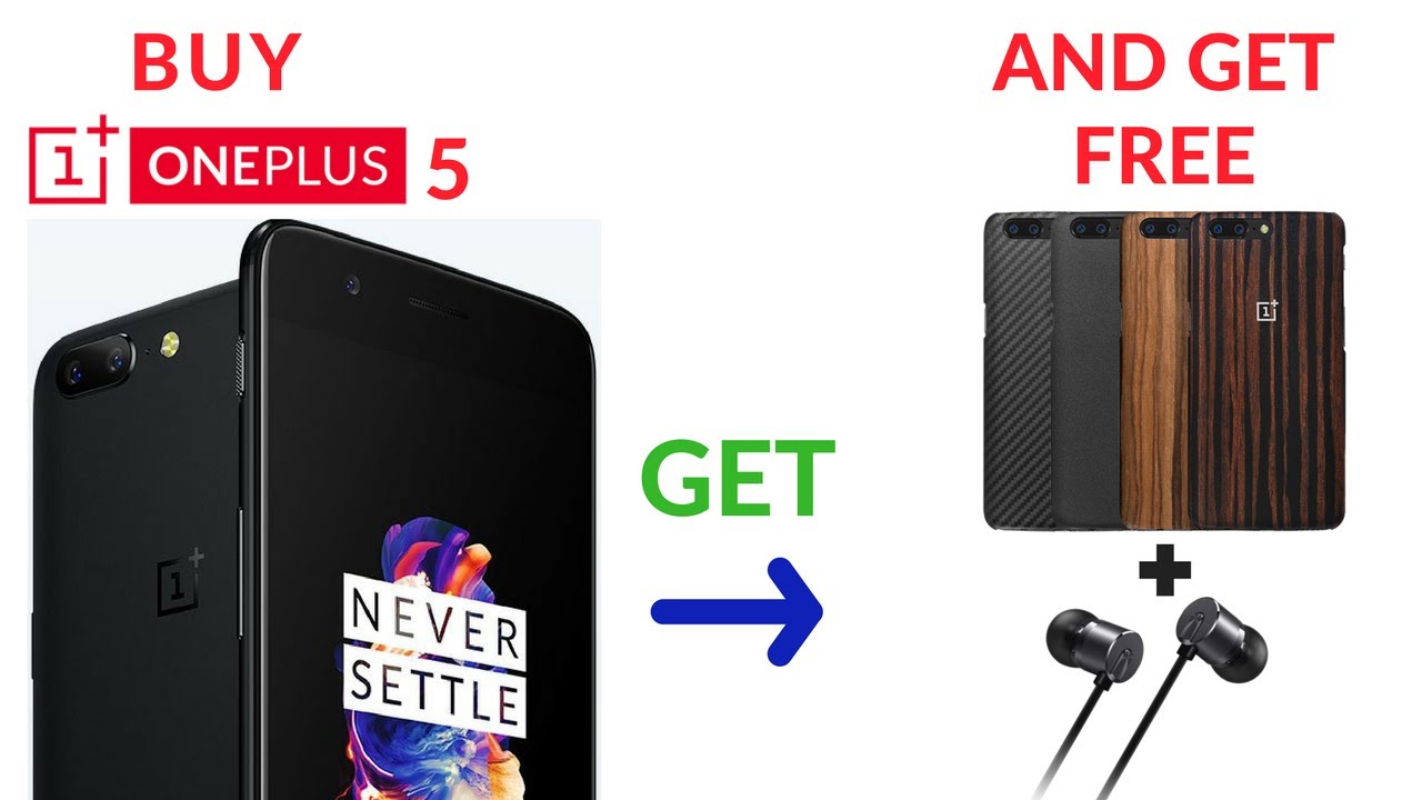 How to get FREE Case | Headphones - Worth Rs. 2500 With OnePlus 5