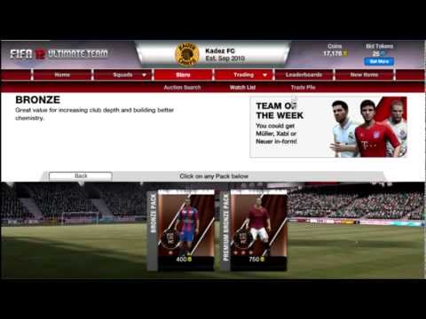 FIFA 12 | Money Making in Ultimate Team ep1 - In Depth Bronze Pack Method with Commentary