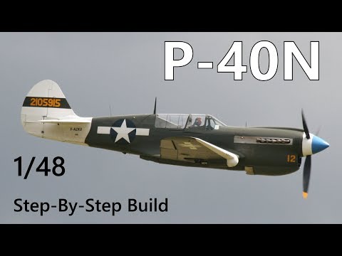 P-40N Warhawk Hasegawa 1/48 Step-by-Step Build Part 1