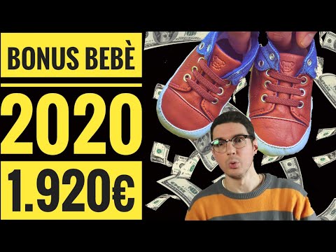Bonus bebè 2020: assegno di natalità UNIVERSALE ?160€ mese!
