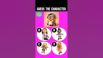 Guess The SML Character as a Minion From Despicable Me 4 Edition! #shorts #jeffy