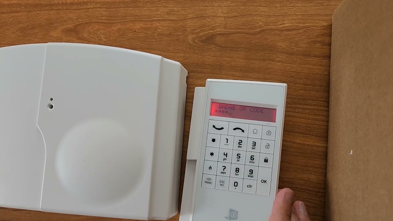 Videofied adding 1st user code