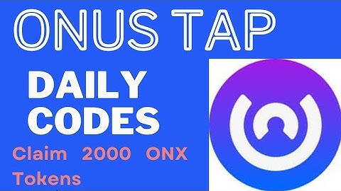 ONX Daily Code for 1st August, 2024 on ONUS Tap || Claim 2000 ONX Tokens || #tap2earn #airdrop #onus