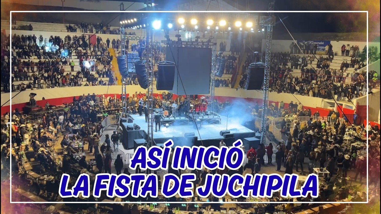El inicio de la fiesta en Juchipila | Tradición y alegría 🎉