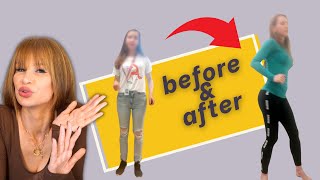 Client Before & After: Anna  I  From UNCOMFORTABLE to HAPPY dancing