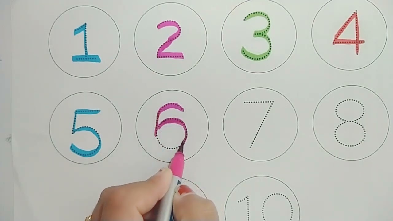 Counting Numbers | write and read numbers | 123 learning for kids | 1-10 | 123 counting for kids