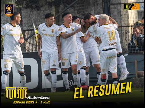 ALMIRANTE BROWN 3 - 1 MITRE | EL RESUMEN | http://giganteoeste.blogspot.com