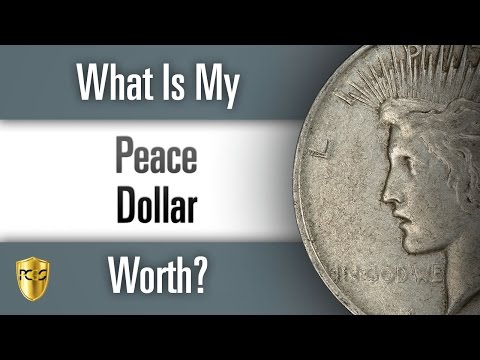 What Is My Peace Dollar Worth?