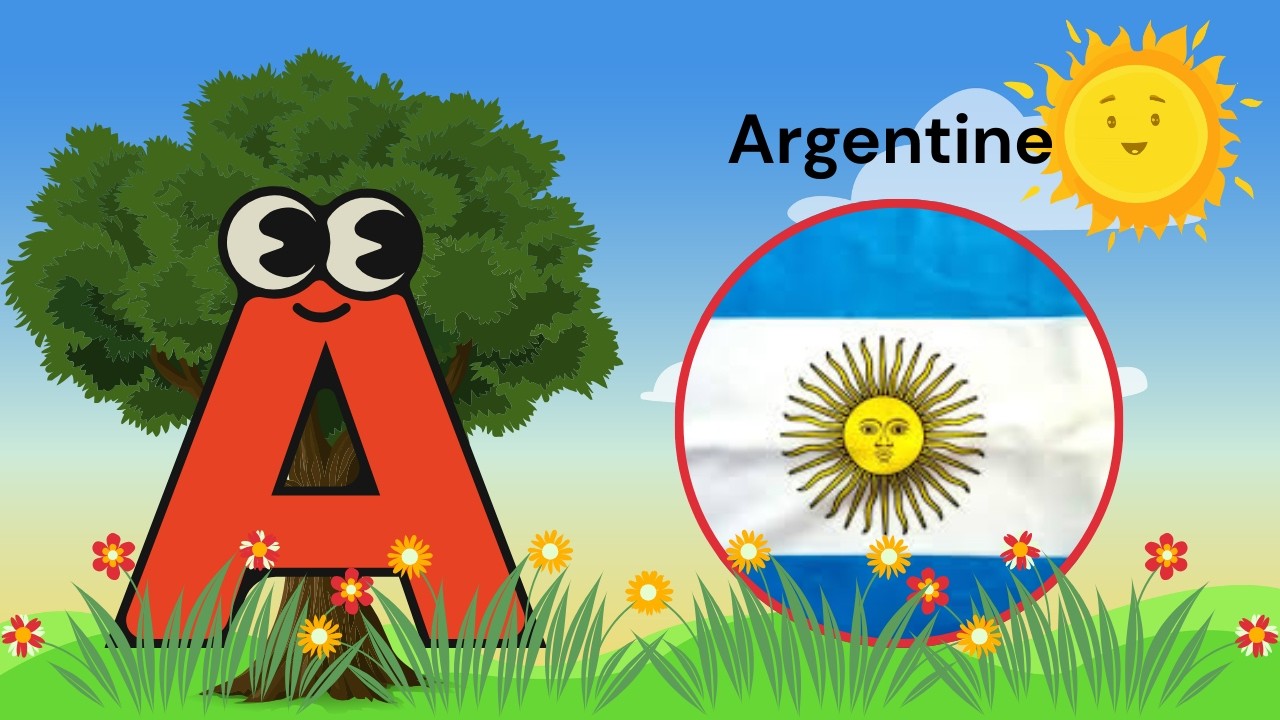 ABC Song | Alphabet of Countries Song for Kids | A to Z Countries for ...