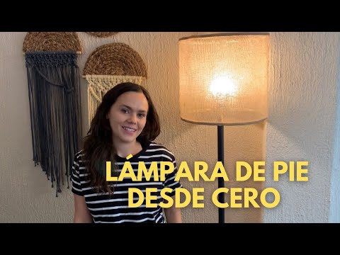 Video: ¿Cómo hacer una lámpara de pie con tus propias manos?