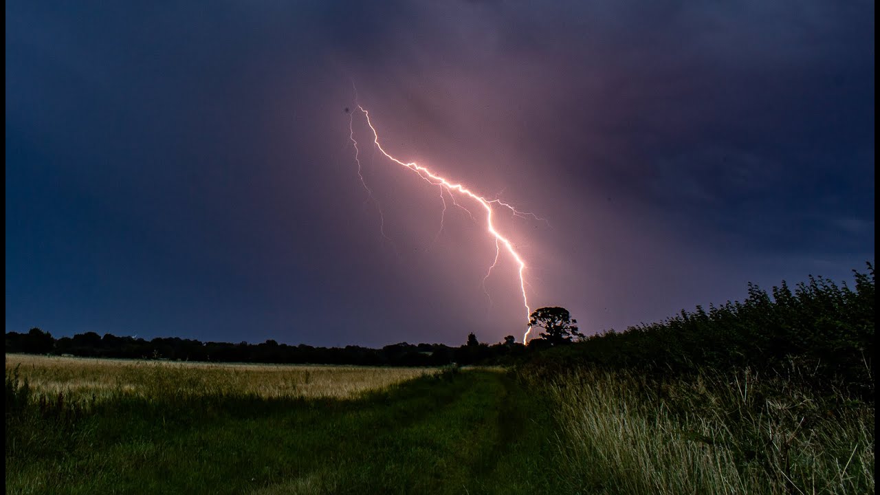 Active Thunderstorm chase - Lincolnshire - 31st July 2020