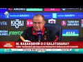 Fatih Terim: "Gurur Duyulacak Bir Takım Geliyor" / Başakşehir 0 - 2 Galatasaray Maç Sonu