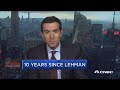 A look back at 10 years since Lehman