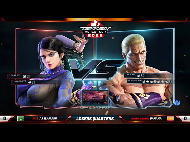 Arslan Ash (Zafina) vs Banana (Geese) - 2022 TWT Masters - VSFighting X: Losers Quarter-Final